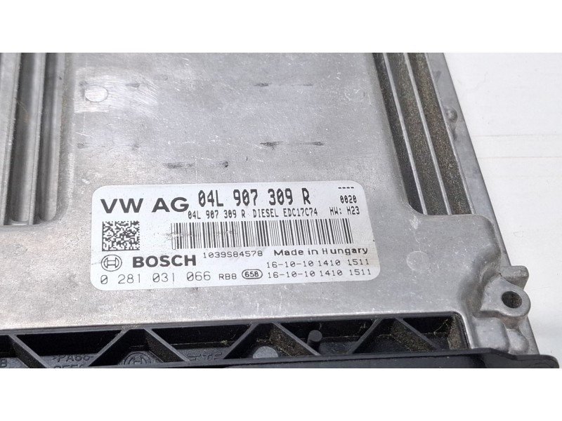 Recambio de centralita motor para seat leon (5f1) 2.0 tdi referencia OEM IAM 04L907309R  