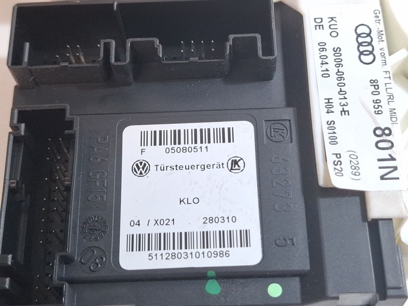 Recambio de motor elevalunas delantero izquierdo para audi a3 referencia OEM IAM E840311202  