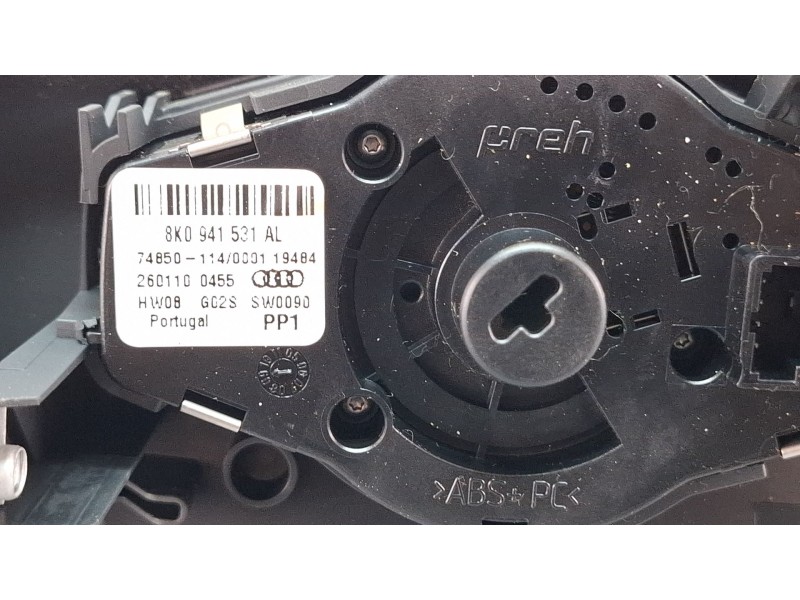 Recambio de mando luces para audi a4 referencia OEM IAM 8K0941531AL  