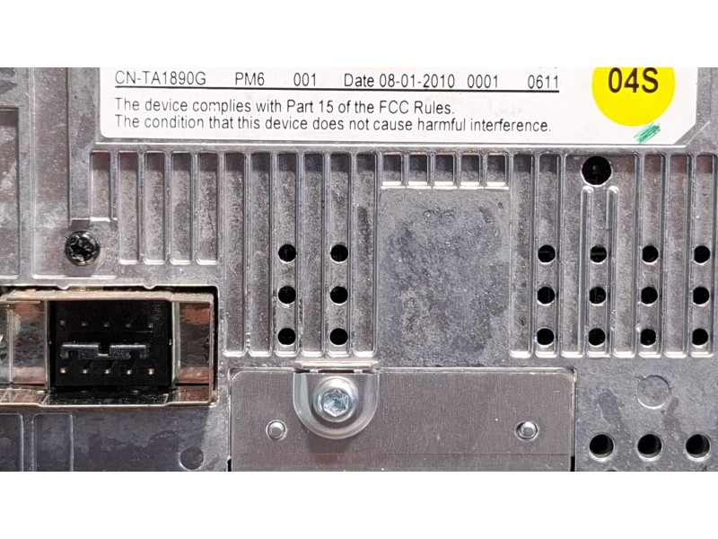 Recambio de pantalla multifuncion para audi a4 referencia OEM IAM 8T0919603E  