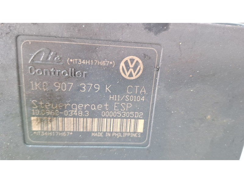 Recambio de modulo abs para audi a3 referencia OEM IAM 1K0614517H1K0907379K  