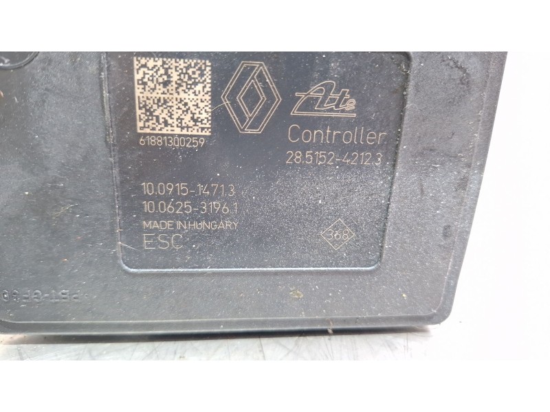 Recambio de modulo abs para dacia dokker referencia OEM IAM 476600078R  