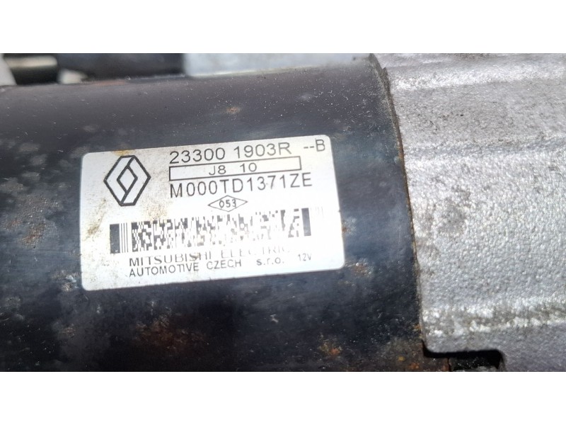 Recambio de motor arranque para dacia dokker referencia OEM IAM 233001903R--B  