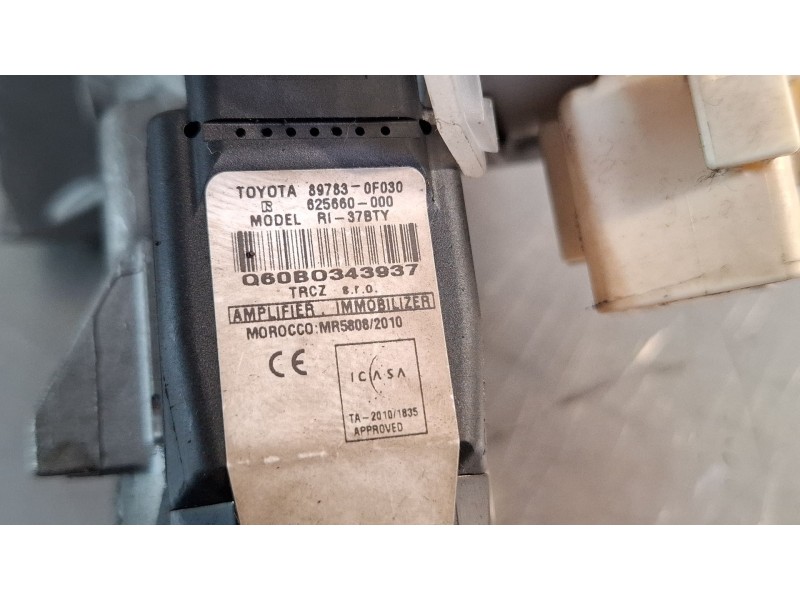 Recambio de antirrobo para toyota verso referencia OEM IAM 89783-0f030  