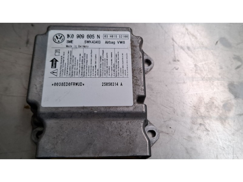 Recambio de centralita airbag para seat altea referencia OEM IAM 1K0909605N  