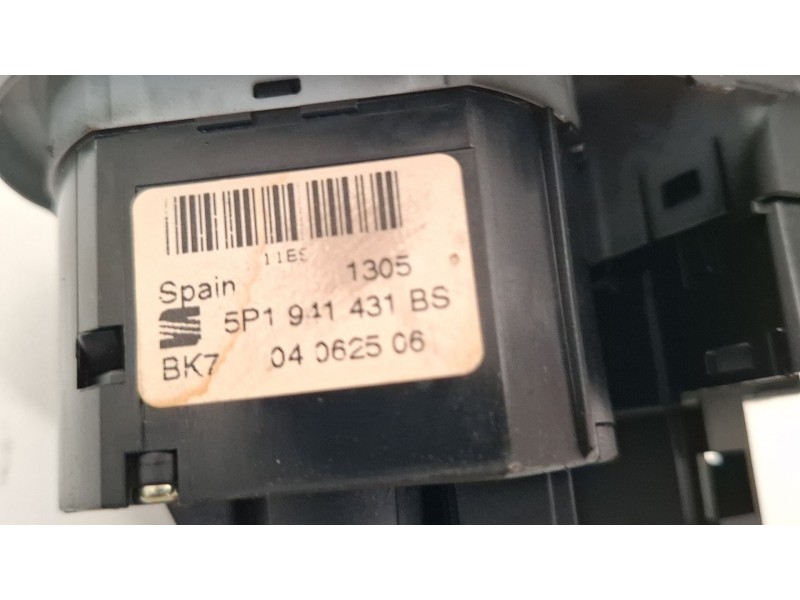Recambio de llave luces para seat altea referencia OEM IAM 5P1941431BS  