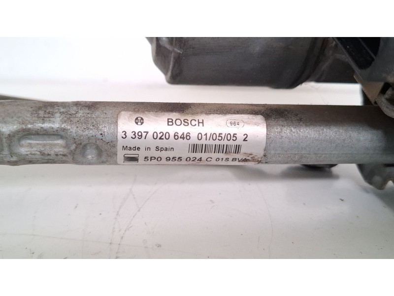 Recambio de motor limpiaparabrisas delantero derecho para seat altea referencia OEM IAM 3397020646  
