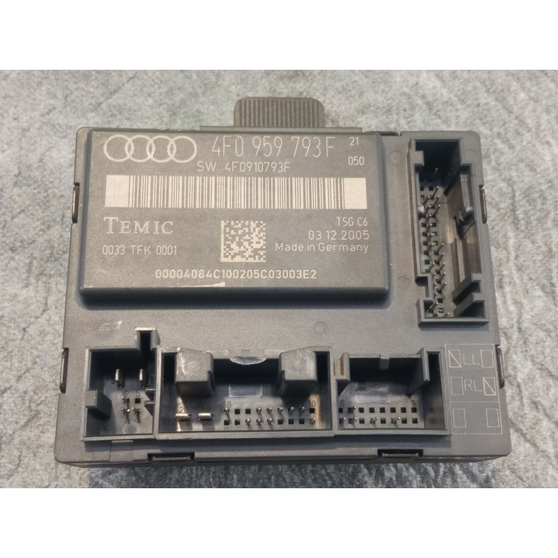 Recambio de modulo control puerta delantera izquierda para audi a6 referencia OEM IAM 4F0959793F  