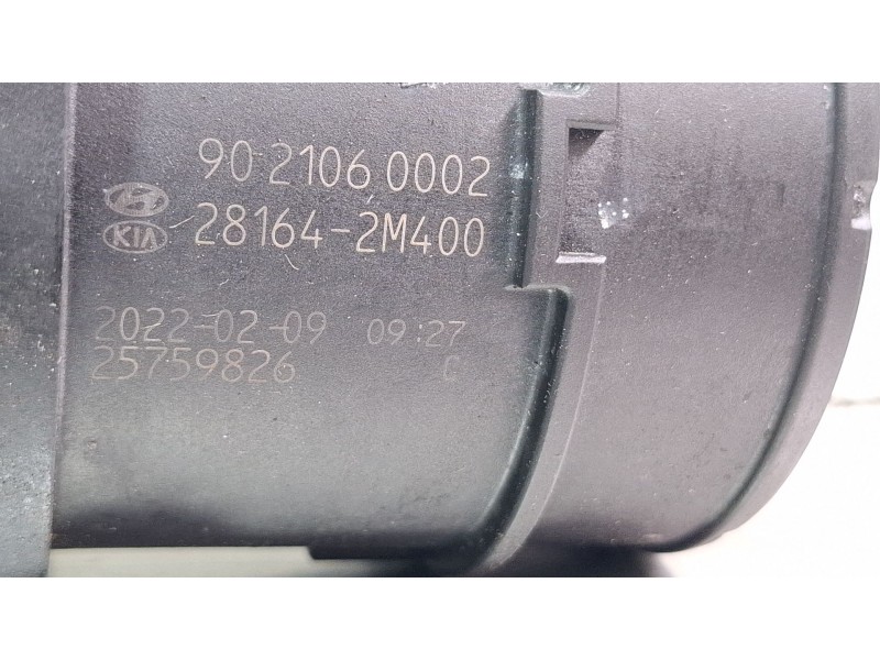 Recambio de caudalimetro para kia sportage 1.6 hibrido no enchufable nq5e/f5p21/m61a17 referencia OEM IAM 281652m4009021060002  