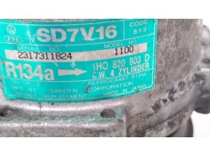 Recambio de compresor aire acondicionado para volkswagen golf referencia OEM IAM 1H0820803D   2