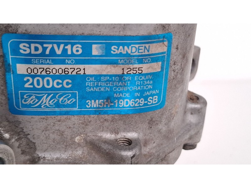 Recambio de compresor aire acondicionado para mazda mazda 3 referencia OEM IAM SD7V16  