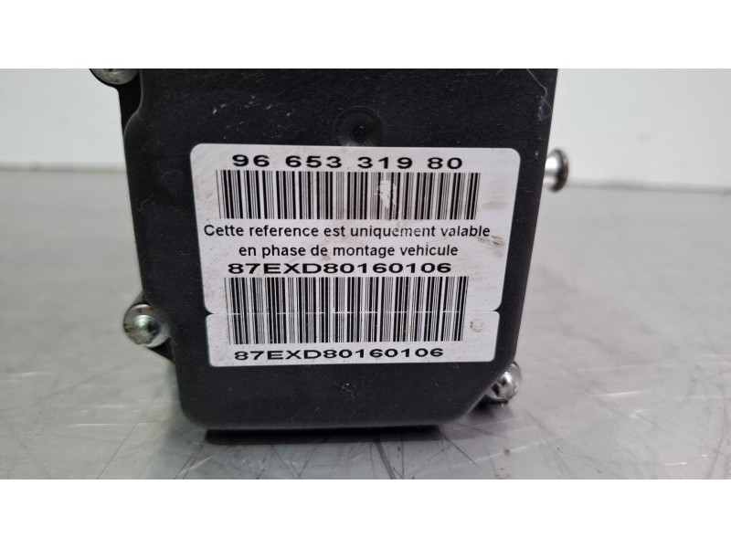 Recambio de modulo abs para peugeot 308 referencia OEM IAM 9660107180 0265800555 0265231796  