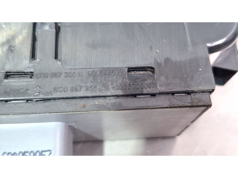 Recambio de mando elevalunas delantero izquierdo para volkswagen polo referencia OEM IAM 6R0867255K  