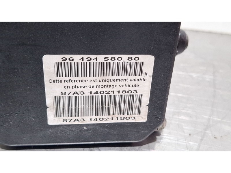 Recambio de modulo abs para peugeot 307 referencia OEM IAM 9649458080  