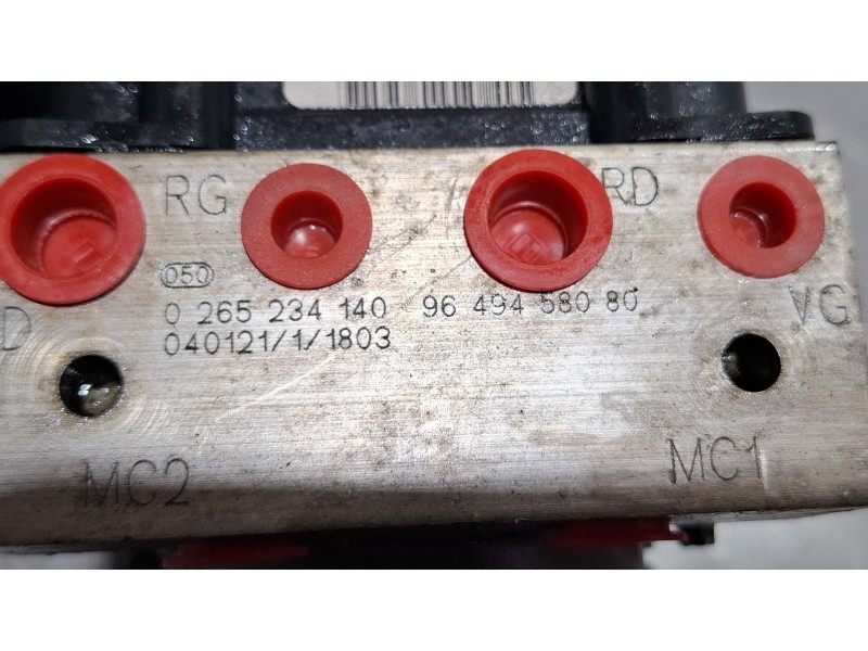 Recambio de modulo abs para peugeot 307 referencia OEM IAM 9649458080  