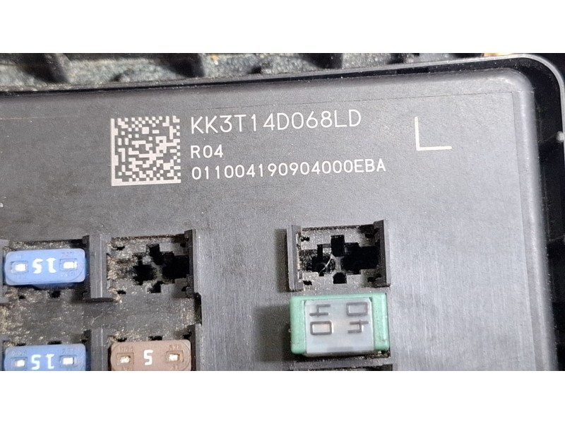 Recambio de caja reles / fusibles para ford tourneo referencia OEM IAM KK3T14D068LD  
