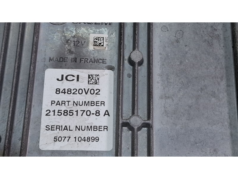 Recambio de centralita motor para citroën c3 referencia OEM IAM 9657018180 9649433980  