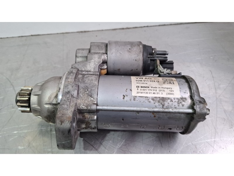 Recambio de motor arranque para volkswagen polo referencia OEM IAM 02M911024Q 0001179512  