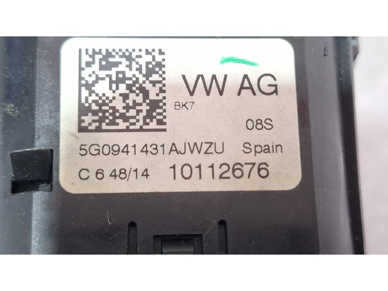 Recambio de llave luces para volkswagen polo referencia OEM IAM 5G0941431AJWZU  