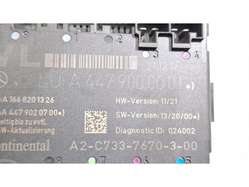 Recambio de centralita faros xenon para mercedes-benz vito referencia OEM IAM A4479000001  