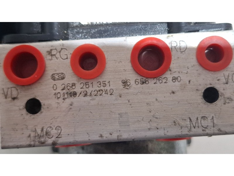 Recambio de modulo abs para citroën c4 referencia OEM IAM 0265951482 9665626280  
