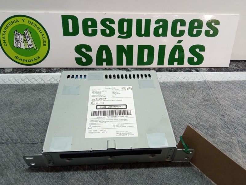Recambio de sistema audio / radio cd para citroën ds4 referencia OEM IAM 9805593680  