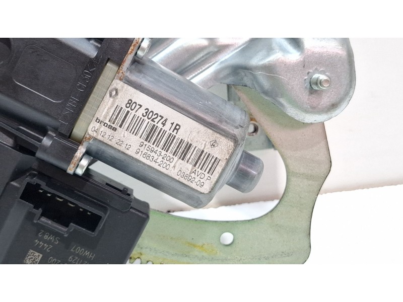 Recambio de elevalunas delantero derecho para renault megane scenic 1.5 d 110cv jz/jz09/jz0903 referencia OEM IAM 807302741R  