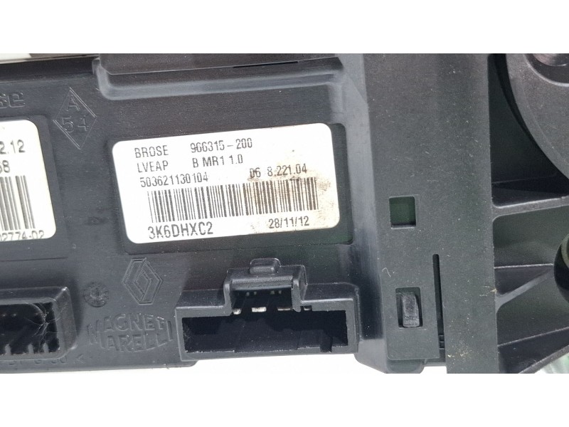 Recambio de elevalunas delantero izquierdo para renault megane scenic 1.5 d 110cv jz/jz09/jz0903 referencia OEM IAM 966315200 96