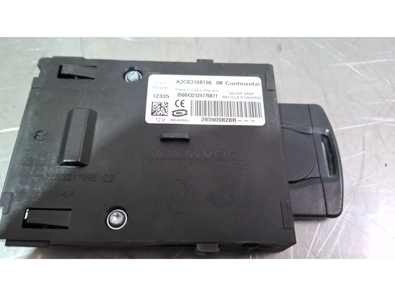 Recambio de conmutador de arranque para renault megane scenic 1.5 d 110cv jz/jz09/jz0903 referencia OEM IAM 285909828R  