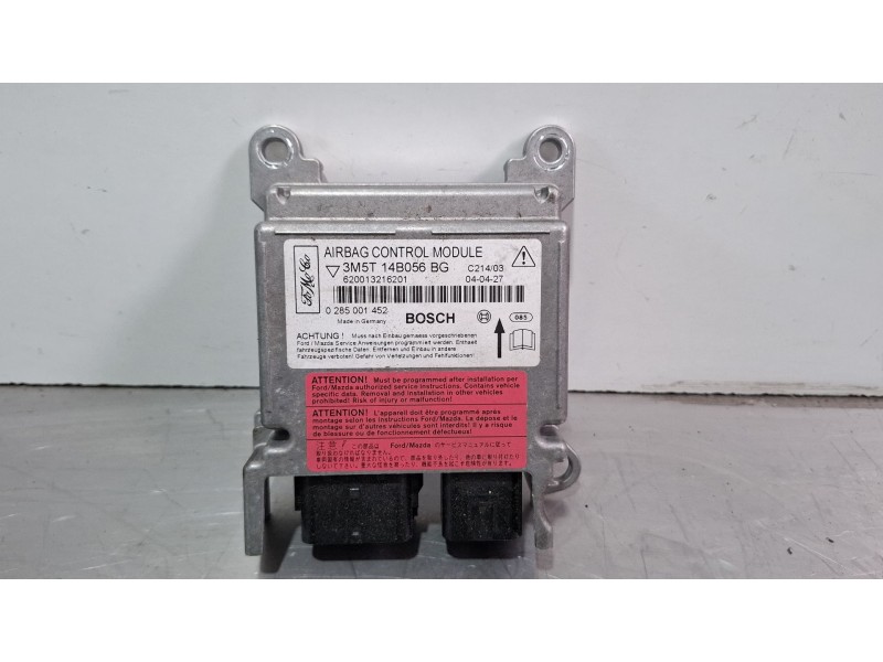 Recambio de centralita airbag para ford focus c-max referencia OEM IAM 0285001452 / 3m5t14b056bg  