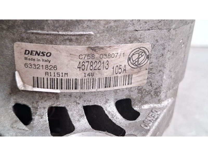 Recambio de alternador para alfa romeo gt referencia OEM IAM 46782213  