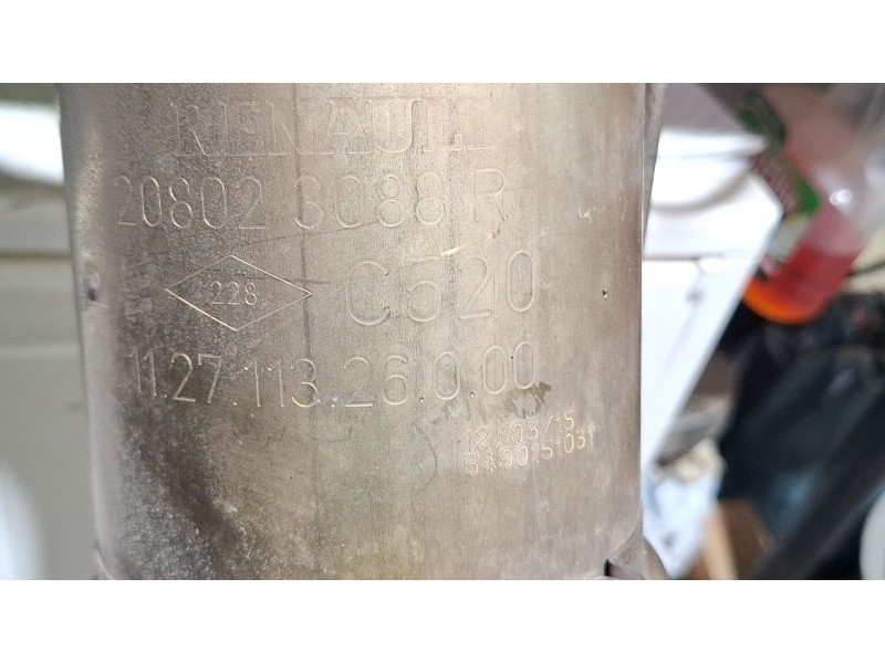 Recambio de filtro de particulas para dacia dokker referencia OEM IAM 112711326000  