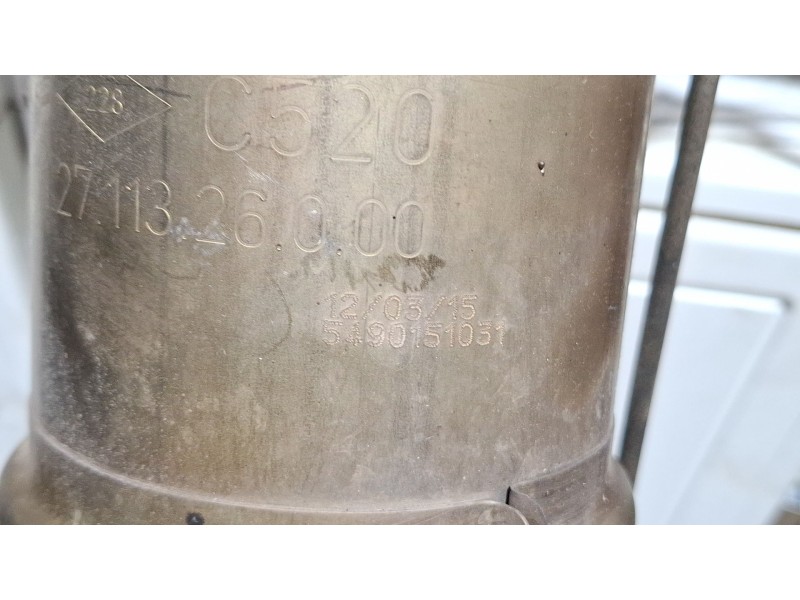 Recambio de filtro de particulas para dacia dokker referencia OEM IAM 112711326000  