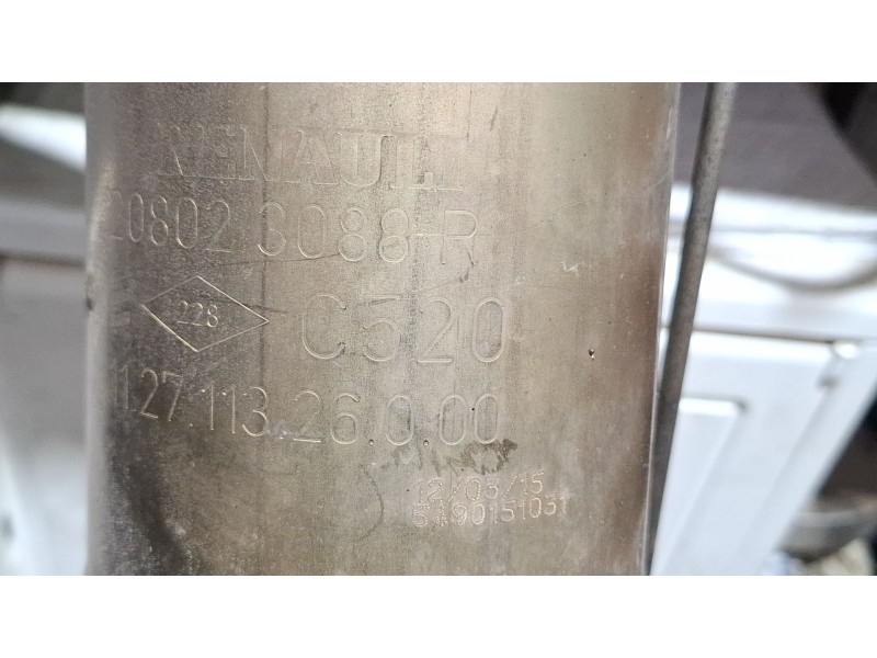 Recambio de filtro de particulas para dacia dokker referencia OEM IAM 112711326000  