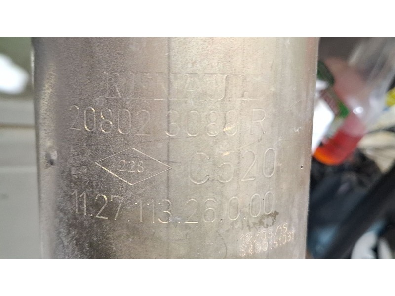 Recambio de filtro de particulas para dacia dokker referencia OEM IAM 112711326000  