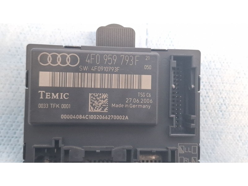 Recambio de modulo control puerta para audi a 6 referencia OEM IAM 4F0959793f  