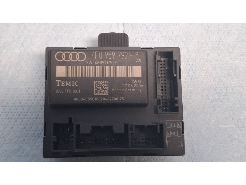Recambio de modulo control puerta para audi a 6 referencia OEM IAM 4F0959792f  
