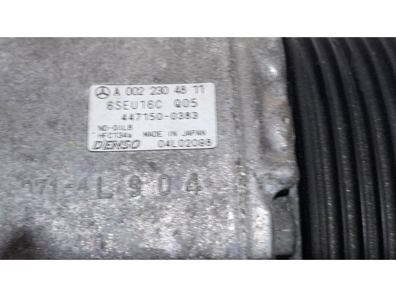 Recambio de compresor aire acondicionado para mercedes-benz 180 referencia OEM IAM A0022304811 4471500383  
