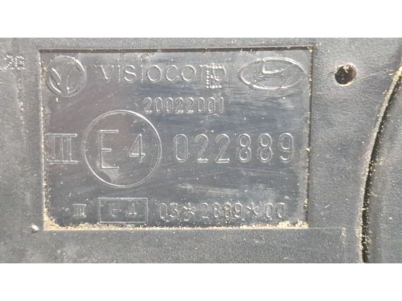 Recambio de espejo retrovisor izquierdo electrico para hyundai i20 referencia OEM IAM E4022889 876304P110  