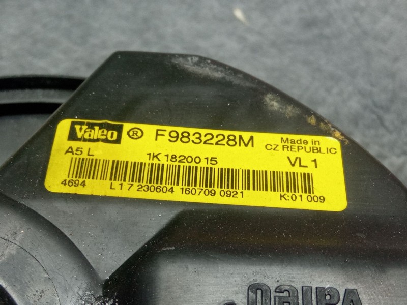 Recambio de motor calefaccion para seat altea referencia OEM IAM   