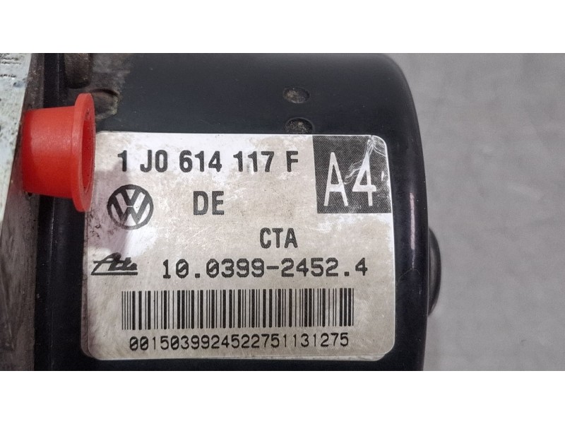 Recambio de modulo abs para volkswagen bora referencia OEM IAM 1J0614117F 1C0907379J  