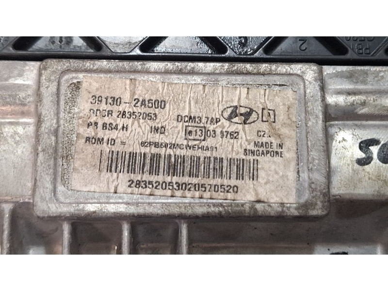 Recambio de centralita motor para hyundai i20 referencia OEM IAM 39130-2A500  