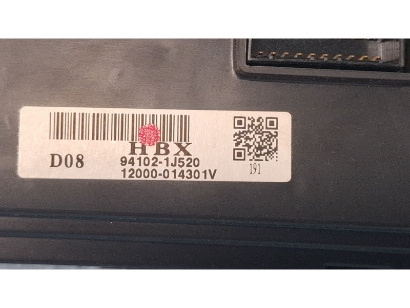 Recambio de pantalla multifuncion para hyundai i20 referencia OEM IAM 94102-1J520  