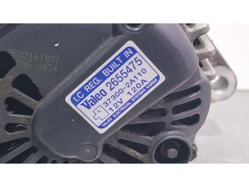 Recambio de alternador para hyundai matrix referencia OEM IAM 37300-2A110 2655475 VALEO  
