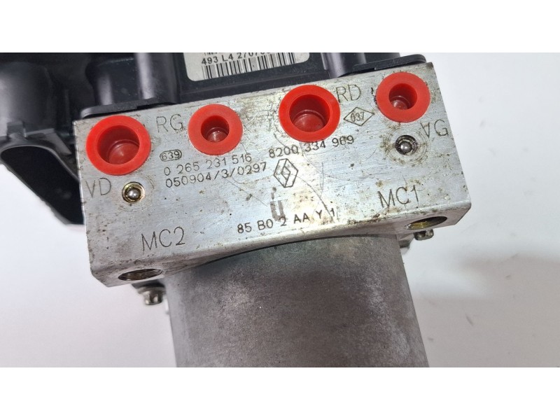 Recambio de modulo abs para renault clio 1.5d 106 cv k9k n7 referencia OEM IAM 0265231516  