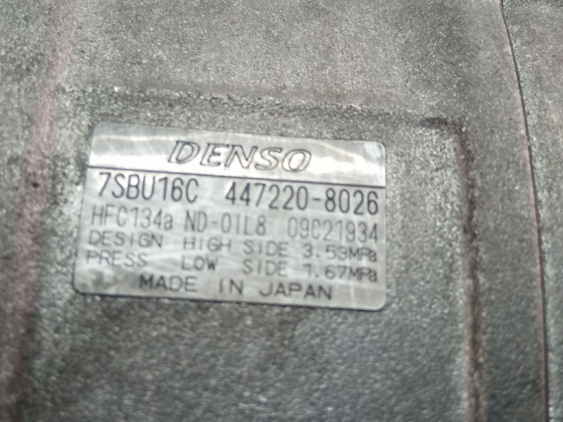 Recambio de compresor aire acondicionado para bmw serie 3 referencia OEM IAM 4472208026  