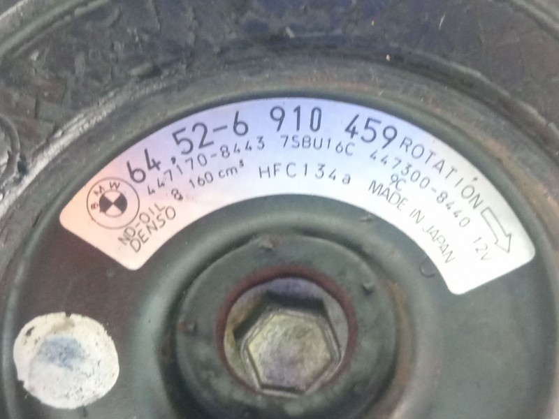 Recambio de compresor aire acondicionado para bmw serie 3 referencia OEM IAM 4472208026  