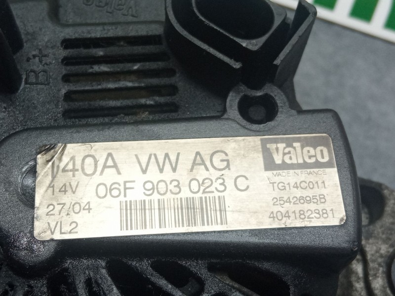 Recambio de alternador 140a para seat altea referencia OEM IAM 06f903023c  