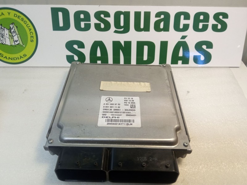 Recambio de centralita motor para mercedes-benz a 200 cdi w176 referencia OEM IAM A6519009702 A6519011102  