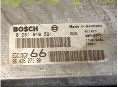 Recambio de centralita motor para fiat scudo referencia OEM IAM 0281010591 96 435 271 80  2